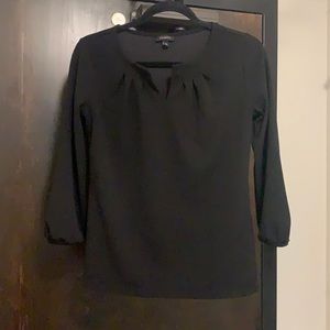 Talbots black blouse